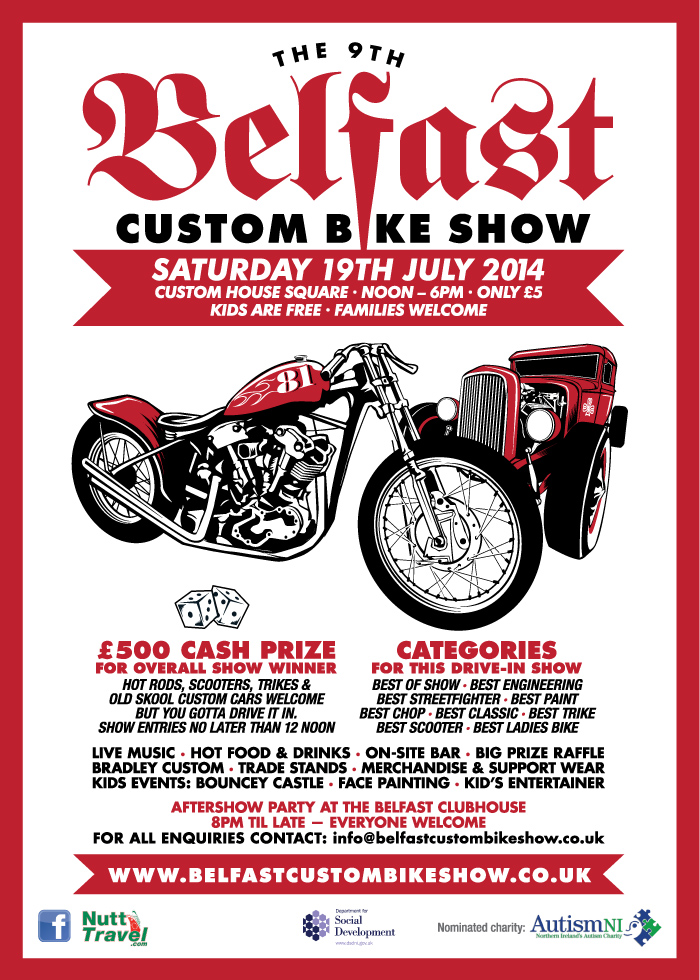 Belfast Custom Bike Show - 19th July 2014